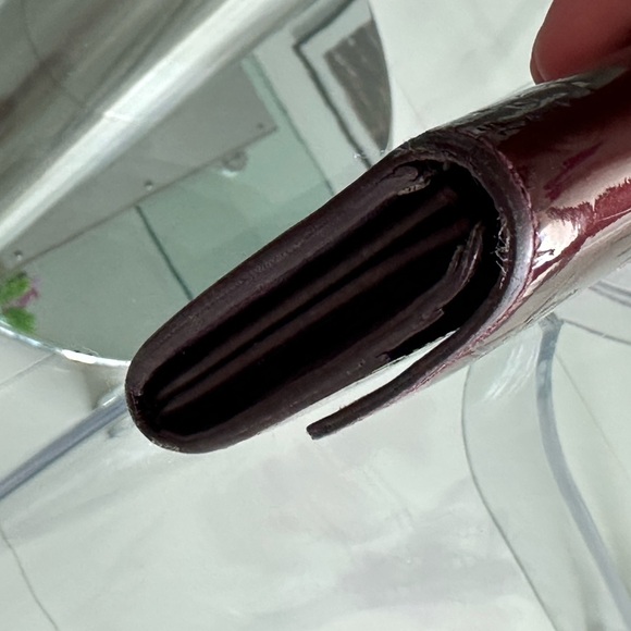 Louis Vuitton Burgundy Wallet with Signature Monogram - Picture 7 of 14